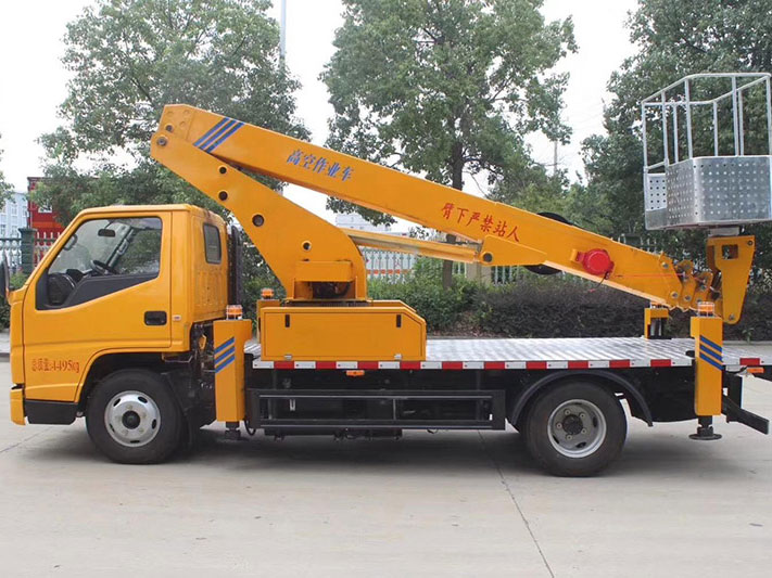 國(guó)六江鈴雙排17.5米直臂高空作業(yè)車(chē)